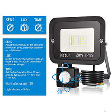 Carica l'immagine nel visualizzatore di Gallery, bapro 20W Faretto LED da Esterno con Sensore di 20W, Bianco Caldo