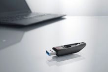 Carica l'immagine nel visualizzatore di Gallery, Sandisk Cruzer Ultra Pen Drive USB 3.0, 128 GB, Nero 128GB,