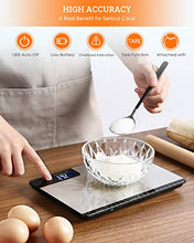 Carica l'immagine nel visualizzatore di Gallery, Bilancia Cucina Digitale, HOMEVER 15kg con 6 Measuring...