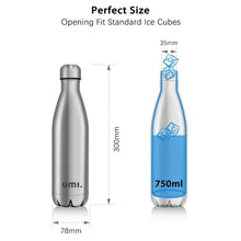 Carica l'immagine nel visualizzatore di Gallery, Umi. by Amazon - Borraccia Termica, 750ml Bottiglia Acqua in Acciaio Inox,... - Ilgrandebazar