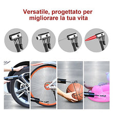 Carica l'immagine nel visualizzatore di Gallery, Oasser Compressore Aria Portatile Auto Mini Pompa Elettrica Ricaricabile con... - Ilgrandebazar