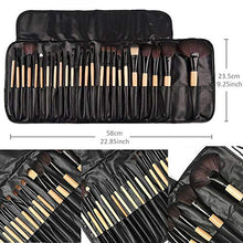 Carica l'immagine nel visualizzatore di Gallery, Pennelli Make Up,Cadrim 24 pezzi Set di pennelli professionali per Madera
