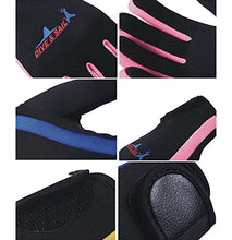 Carica l'immagine nel visualizzatore di Gallery, Lovache, guanti in neoprene 1,5 mm per nuoto, surf, immersioni, vela, S, Pink