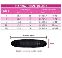 Carica l'immagine nel visualizzatore di Gallery, YIANNA Donna Fascia Addominale Dimagrante Corsetto S(lunghezza 90 cm), Nero - Ilgrandebazar