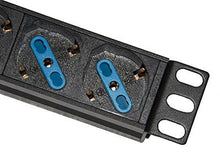 Carica l'immagine nel visualizzatore di Gallery, LINK LK10050 Multipresa Alimentazione per Rack 19" con 6 Prese Universali... - Ilgrandebazar