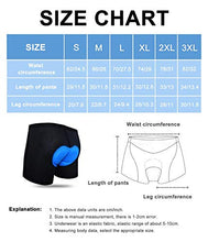 Carica l'immagine nel visualizzatore di Gallery, Cozone Pantaloncini da Ciclismo Intimo Uomo Mutande Gel 3D L