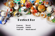 Carica l'immagine nel visualizzatore di Gallery, 24pc Set di colori acrilici per 24 piece set (24 different colours) - Ilgrandebazar
