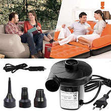Carica l'immagine nel visualizzatore di Gallery, Lambony Pompa Elettrica Portatile AC220V/DC12V Gonfiabile...