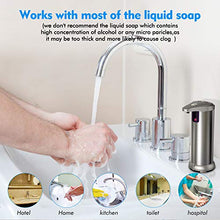 Carica l'immagine nel visualizzatore di Gallery, Hanamichi Dispenser di Sapone Automatico con Acciaio Inossidabile, sensore...