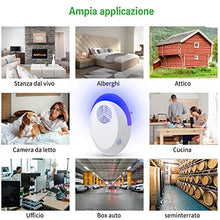 Carica l'immagine nel visualizzatore di Gallery, Fenvella Repellente Ultrasuoni, Versione Aggiornata di Antizanzare...