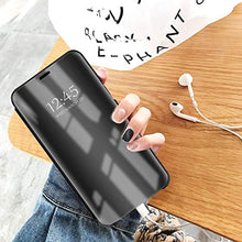 Carica l'immagine nel visualizzatore di Gallery, Custodia per Samsung Galaxy S8 Cover PU Custodie in Pelle con Funzione Nero - Ilgrandebazar