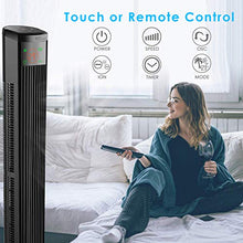 Carica l'immagine nel visualizzatore di Gallery, Amzdeal Ventilatore a Torre con Telecomando - 45W a Colonna di...