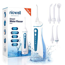 Carica l'immagine nel visualizzatore di Gallery, Idropulsore Dentale Portatile, NICWELL Irrigatore Orale Professionale 4...