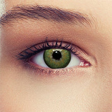 Carica l'immagine nel visualizzatore di Gallery, Lenti a contatto colorate verde naturale per gli occhi scuri senza Verde - Ilgrandebazar