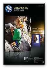 Carica l'immagine nel visualizzatore di Gallery, HP Advanced Glossy Photo Paper Q8692A, Confezione da 100 Fogli di Carta...