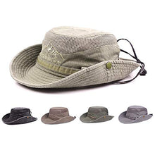 Carica l'immagine nel visualizzatore di Gallery, Obling Cappello estivo, unisex, a tesa larga, protegge dai raggi UV, Khaki