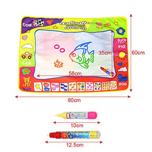 Carica l'immagine nel visualizzatore di Gallery, BelleStyle Doodle Tappeto, 4 Colori Magico Acqua Disegno M, 80cm x 60cm - Ilgrandebazar