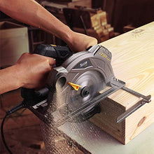 Carica l'immagine nel visualizzatore di Gallery, Sega Circolare, TECCPO 1500W 5800 RPM Circolare con Guida Laser, 2 Lame... - Ilgrandebazar