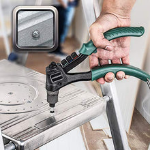 Carica l'immagine nel visualizzatore di Gallery, METAKOO Rivettatrice Manuale, Pistola per Rivetti con 4 Teste... - Ilgrandebazar