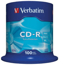 Carica l'immagine nel visualizzatore di Gallery, Verbatim CD-R 52x 700MB, confezione da 100 100 Stück