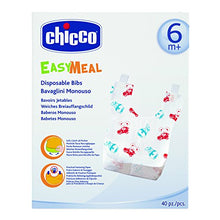 Carica l'immagine nel visualizzatore di Gallery, Chicco 00067440010000 Bavaglini Monouso, Multicolore - Ilgrandebazar