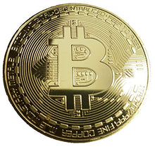 Carica l'immagine nel visualizzatore di Gallery, HS Bitcoin - Moneta da Collezione in Vero Oro 24 carati, con Custodia...