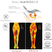 Carica l'immagine nel visualizzatore di Gallery, NHEIMA Pantaloni Sauna Dimagranti, Leggings Anticellulite Donna M, Black03