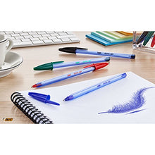 Carica l'immagine nel visualizzatore di Gallery, Bic Cristal Soft Punta Media 1,2 mm Confezione 10 Penne Colore Nero