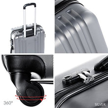 Carica l'immagine nel visualizzatore di Gallery, FERGÉ set di 3 valigie viaggio MARSIGLIA - bagaglio SET DE 3, Blu savoia