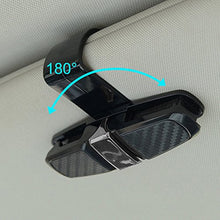 Carica l'immagine nel visualizzatore di Gallery, FineGood - Set di 2 supporti per occhiali da sole auto, con clip per...