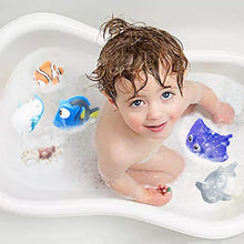 Carica l'immagine nel visualizzatore di Gallery, MOOKLIN 6pcs Giocattoli da Bagnetto per Bambini, Pupazzetti Il Bagno,...