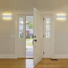 Carica l'immagine nel visualizzatore di Gallery, 2 Pezzi LED Lampada da Parete 16W Bianco 2x 16w Caldo - Alluminio - Ilgrandebazar