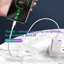 Carica l'immagine nel visualizzatore di Gallery, 5A Cavo Type C Caricabatterie C/Fast Charger per Huawei Mate 9,Huawei 1M