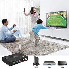 Carica l'immagine nel visualizzatore di Gallery, RGB a HDMI Convertitore, Portta YPbPr Component + R L a / Converter