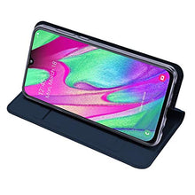 Carica l'immagine nel visualizzatore di Gallery, DUX DUCIS Cover Samsung Galaxy A40, Flip Caso Pelle PU con [Funzione Blu - Ilgrandebazar