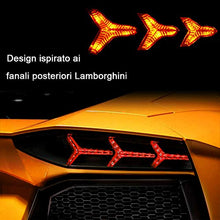 Carica l'immagine nel visualizzatore di Gallery, 4 pcs Frecce moto LED di Y-tipo Indicatori per Modalità frecce - Ilgrandebazar