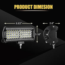 Carica l'immagine nel visualizzatore di Gallery, Faro da Lavoro, LTPAG 7'' 144W 28800lm Faretto - 96 LEDs Flood 7" - Ilgrandebazar