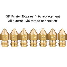 Carica l'immagine nel visualizzatore di Gallery, 16 Pezzi 3D Ugello dell'Estrusore della Stampante MK8 per Makerbot... - Ilgrandebazar