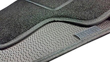 Carica l'immagine nel visualizzatore di Gallery, Lupex Shop 1 Tappetini Auto in Moquette con Strappo compatibili per Nero - Ilgrandebazar