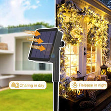 Carica l'immagine nel visualizzatore di Gallery, Kolpop Stringa Luci Solari，Catena Luminosa Solare Esterni 24M 240LED...