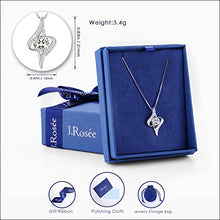 Carica l'immagine nel visualizzatore di Gallery, Collana Donna, J.Rosée"Leggero Lusso" Argento 925 con 5A Zirconi Gioielli... - Ilgrandebazar