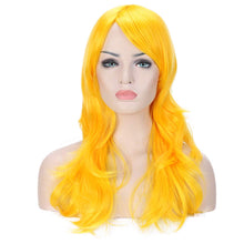 Carica l'immagine nel visualizzatore di Gallery, Parrucca Rosa/Viola Lunga Donna Capelli Lunghi Wig Parrucche Sintetiche per... - Ilgrandebazar