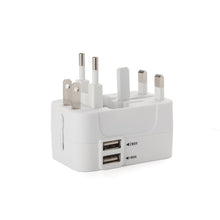 Carica l'immagine nel visualizzatore di Gallery, Adattatore Nuovo-Bianco,2 Porte USB-- 1 A, 1 A - Ilgrandebazar