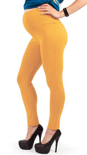 Carica l'immagine nel visualizzatore di Gallery, MAMAJEANS Paris - Leggings Premaman Coprenti, Con Bande Laterali, In Morbido... - Ilgrandebazar