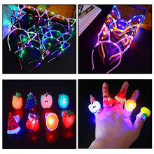 Carica l'immagine nel visualizzatore di Gallery, Yuccer Cerchietto Orecchie Gatto Donna LED Giocattoli Luminosa Colorato... - Ilgrandebazar