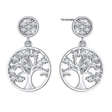 Carica l'immagine nel visualizzatore di Gallery, LEVIOLET gioielli con motivo dell’albero della vita, orecchini in argento... - Ilgrandebazar