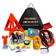 Carica l'immagine nel visualizzatore di Gallery, Sailnovo Kit di Emergenza per Auto Portatile, 76 in 1, Triangolo 76 1