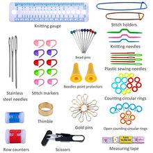 Carica l'immagine nel visualizzatore di Gallery, Anpro Uncinetto con Astuccio Ago Crochet in Alluminio Case Custodia...