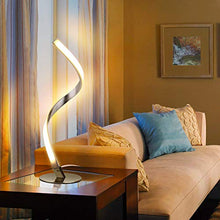 Carica l'immagine nel visualizzatore di Gallery, Albrillo lampada da tavolo a spirale, moderna letto a LED, Spirale - Ilgrandebazar