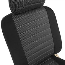 Carica l'immagine nel visualizzatore di Gallery, WOLTU 7231-2 Set Coprisedili Anteriori Auto 2 Posti Seat Cover Grigio
